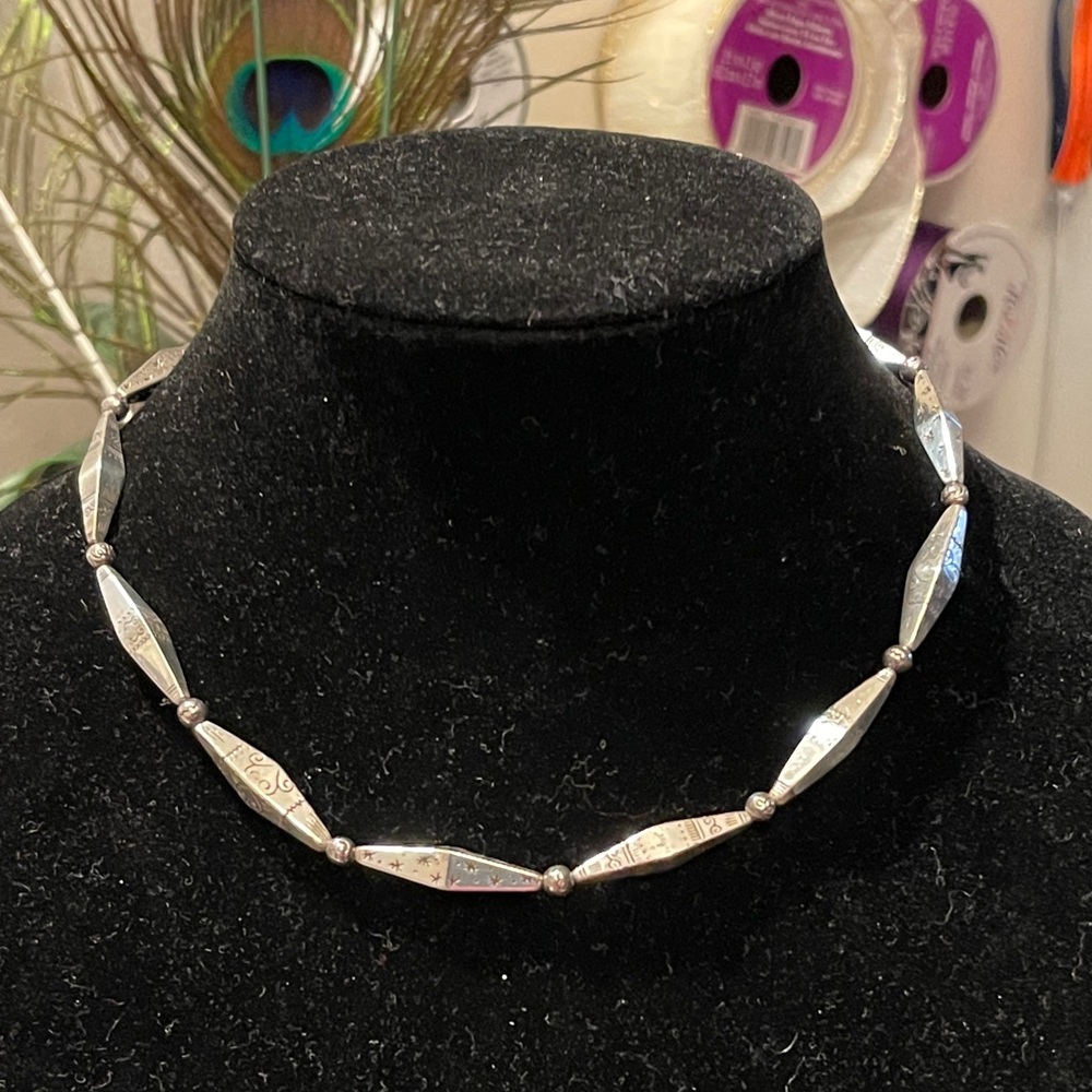 Elegant Brighton Silver Necklace